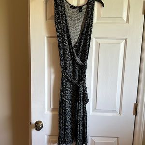 Black and multi dress